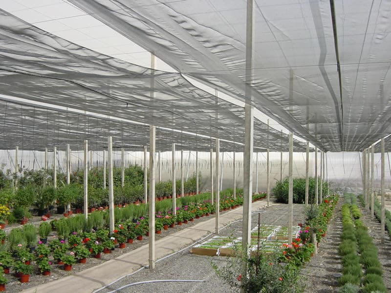 Malla de Sombreo agrícola 50/70/90% - Productos de Jardín