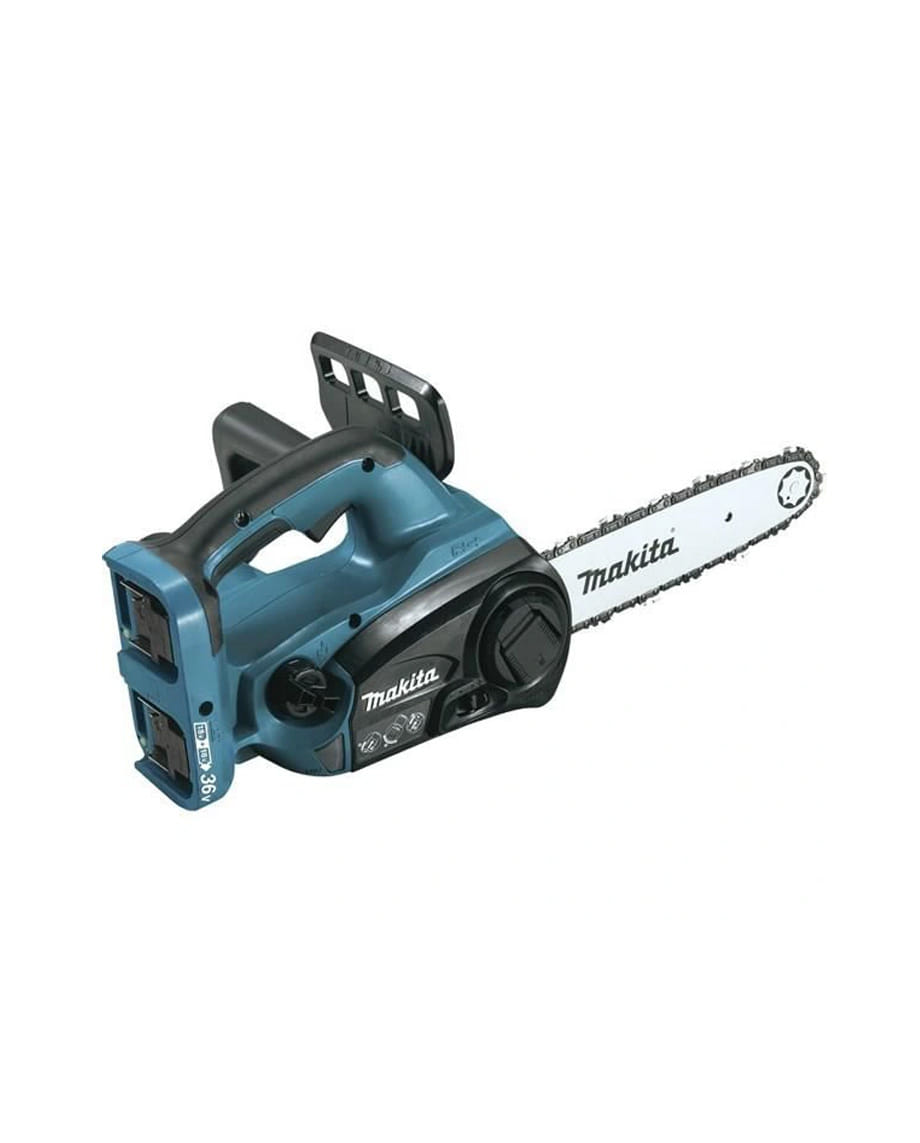 Motosierra a batería de 2x18V Makita DUC302Z - Productos de Jardín